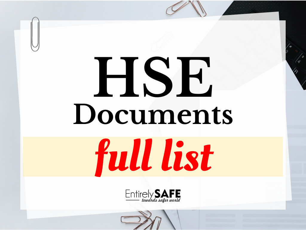 What Is Hse Requirements