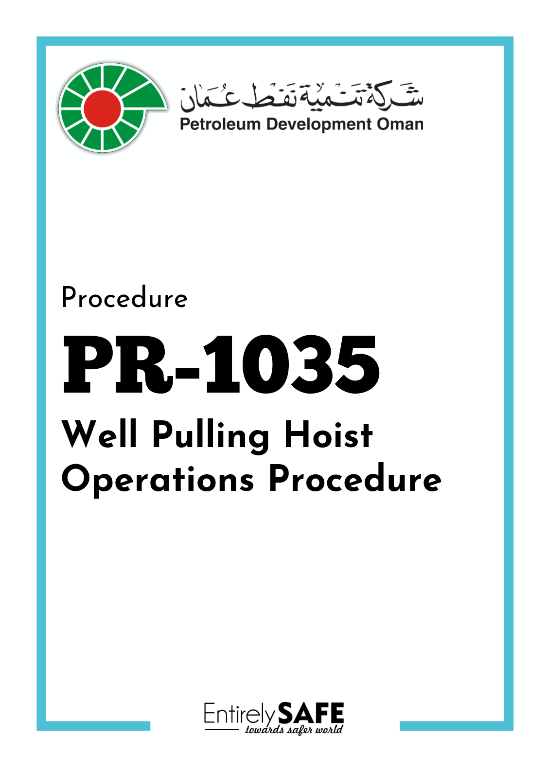 #196-PR--1035-Well-Pulling-Hoist-Operations-Procedure-PDO-download-free