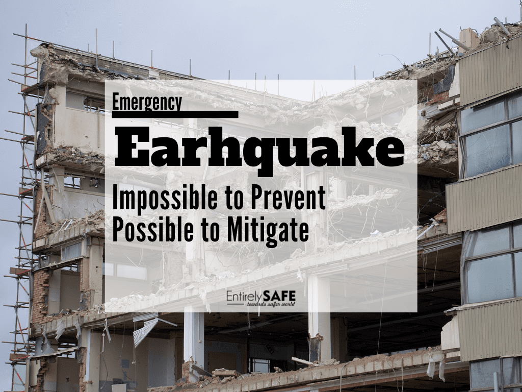 Earthquakes – Impossible to prevent, Possible to mitigate