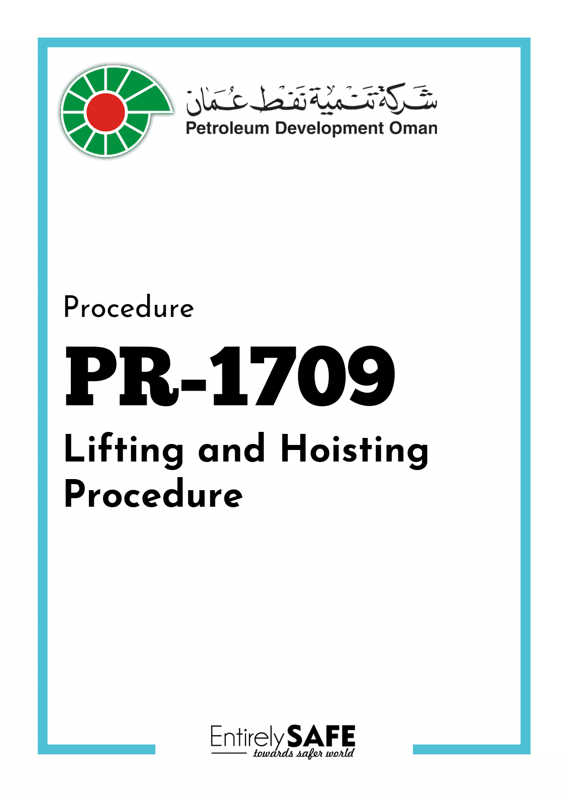 #218-PR-1709-Lifting-and-Hoisting-Procedure-Lift-Planning-Execution-PDO