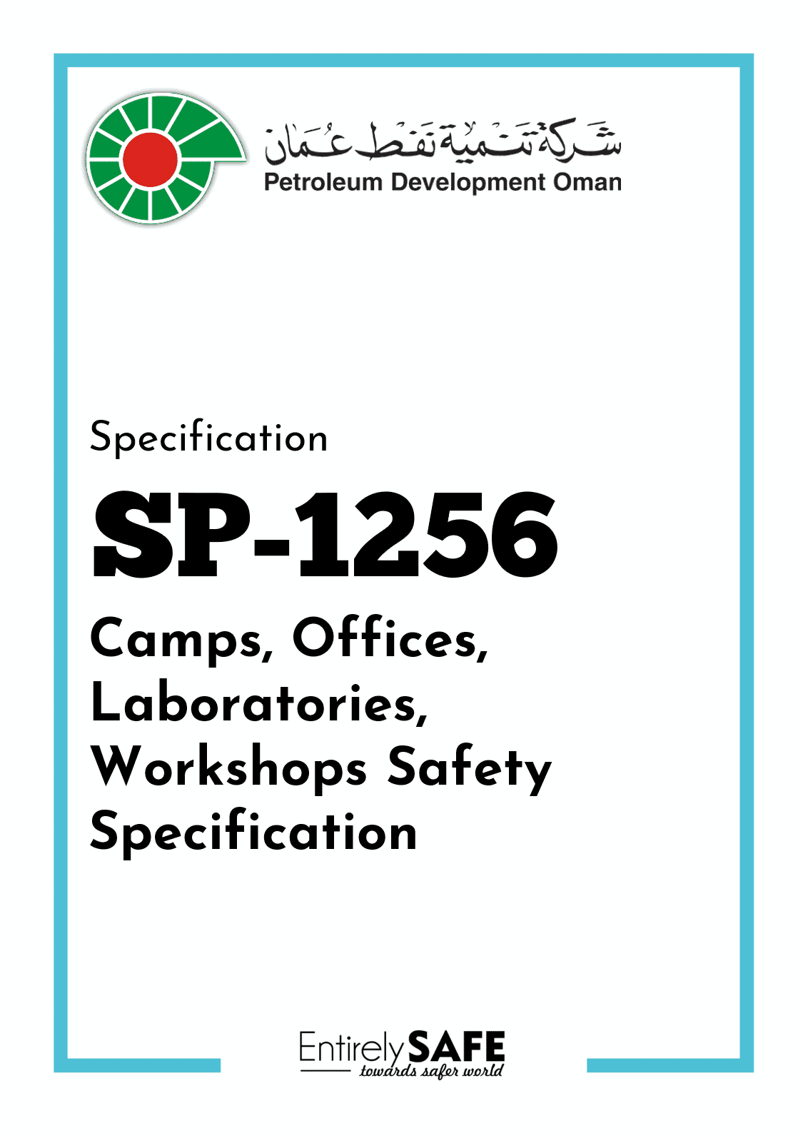 250-SP-1256-Camps-Offices-Laboratories-Workshops-Safety-Specification-PDO-download-pdf