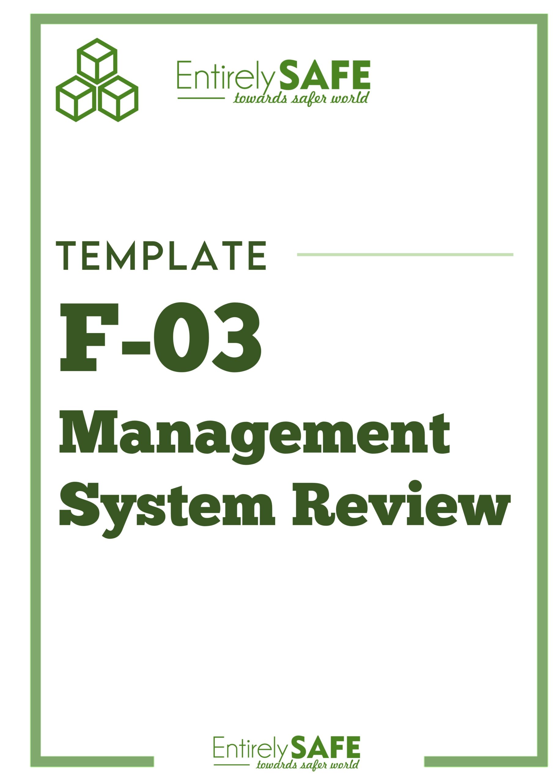 F-03-Management-System-Checklist