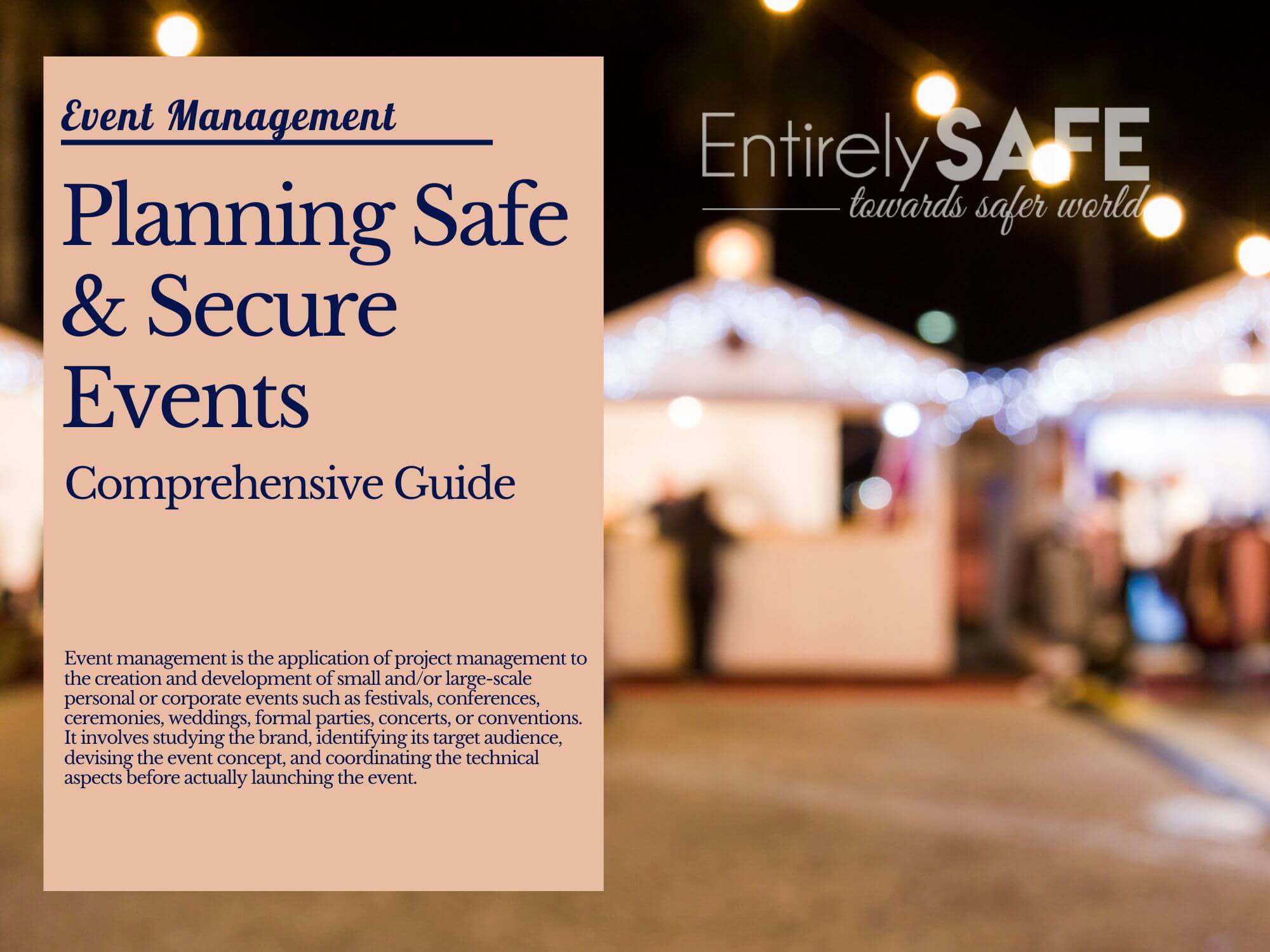 Comprehensive Guide to Planning Safe and Secure Events