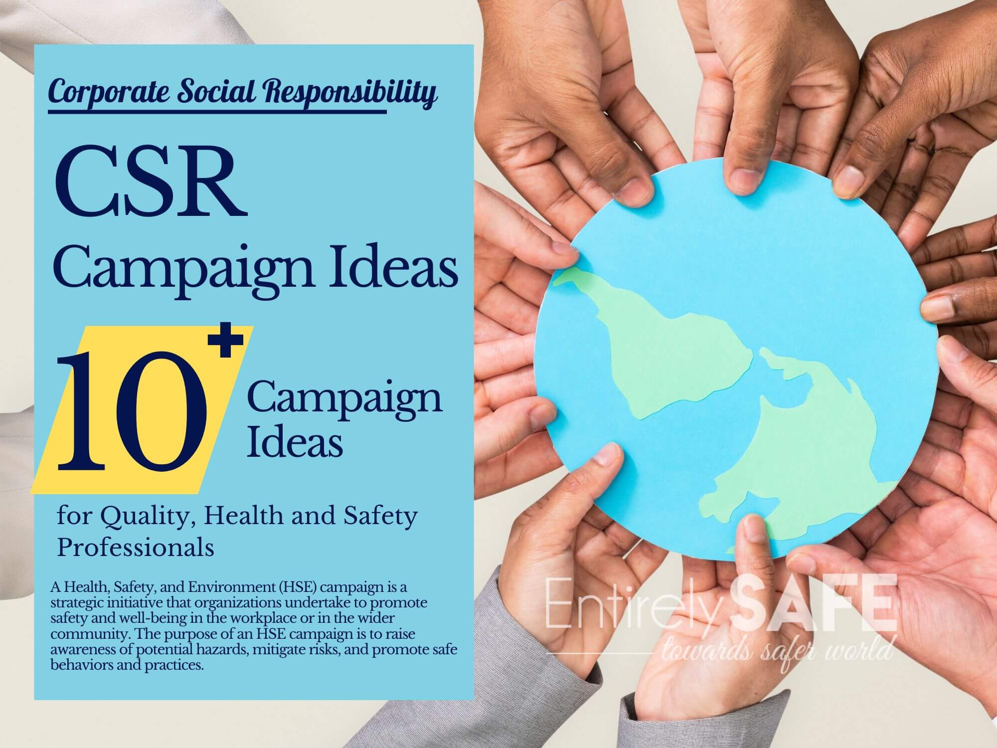 Corporate Social Responsibility (CSR) Campaign Ideas (includes real