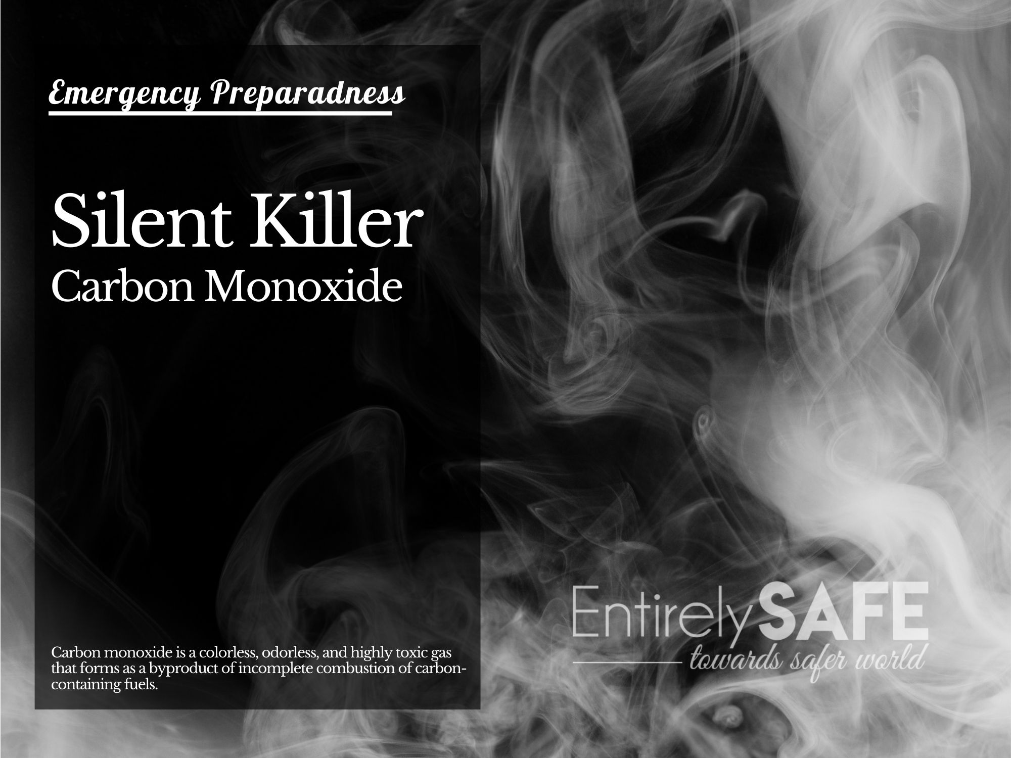 Carbon Monoxide, the Silent Killer